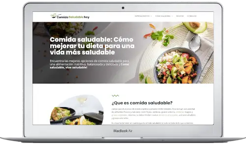 Comida saludable hoy
